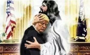 Jesus gives Donald Trump Coronavirus