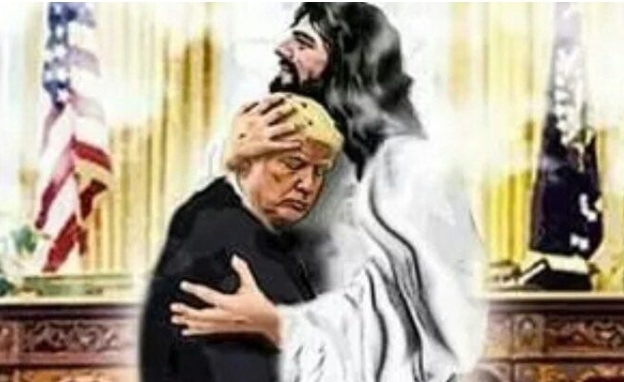 Jesus gives Donald Trump Coronavirus